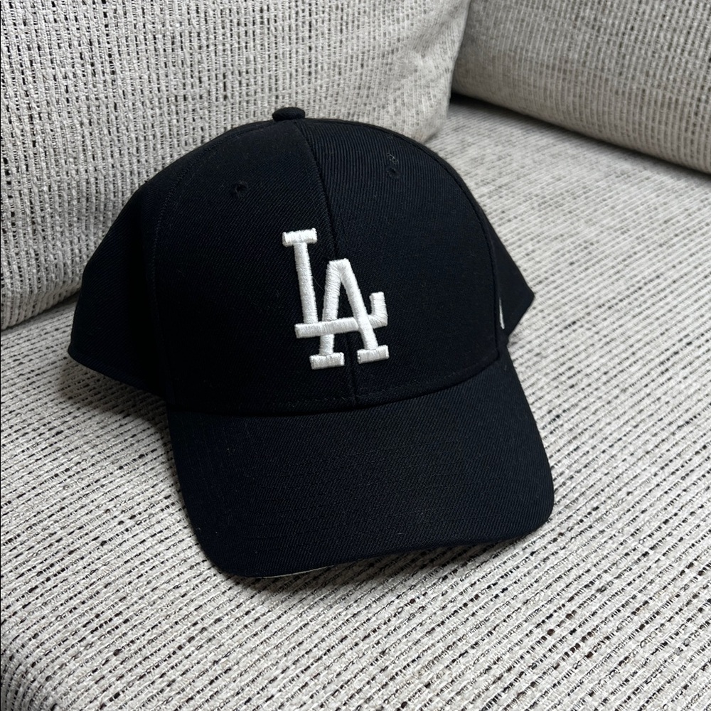 Black Dodgers Baseball Cap